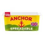 Anchor Spreadable Slightly Salted Spreadable Butter with Rapeseed Oil, 400g