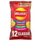 Walkers Classic Variety Multipack Crisps, 12x25g