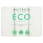 Waitrose ECOlogical Kitchen Towel 100% Recycled, 4 rolls
