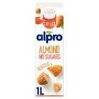 Alpro No Added Sugar Chilled Dairy Free Almond Milk Alternative, 1litre
