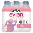 Evian Still Mineral Water, 6x50cl
