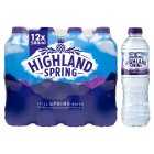 Highland Spring Still Spring Water, 12x500ml