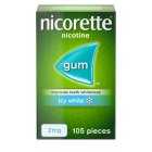 Nicorette Icy White 2mg Gum, 105s