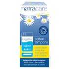 Natracare tampons super, 16s