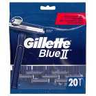 Gillette blue II disposable razors, 20s