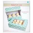 Baked With Love 6 Cup Cake Or 12 Fairy Cake Boxes 2 per pack