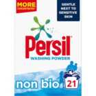 Persil Fabric Cleaning Washing Powder Non Bio 21 Wash 1.134kg