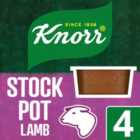Knorr 4 Lamb Stock Pot 4 x 28g