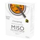 Clearspring Organic Miso Soup with Sea Vegetables, 4x10g