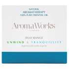 Aromaworks Duo Range Unwind & Tranquility, 2x10ml