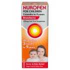 Nurofen for Children Strawberry Liquid Ibuprofen, 100ml