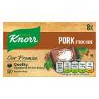 Knorr Gluten Free Pork Stock Cubes, 8s