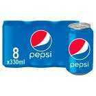 Pepsi Cola Cans, 8x330ml