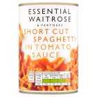 Essential Short Cut Spaghetti in Tomato Sauce, 410g