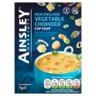 Ainsley Harriott Vegetable Chowder Cup Soup, 75g