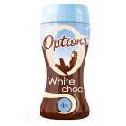 Options Belgian White Hot Chocolate Drink, 220g