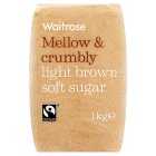 Waitrose Light Brown Soft Sugar, 1kg
