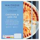 Waitrose Chicken & Leek Pie, 550g