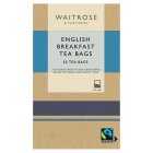 Waitrose English Breakfast 50 Tea Bags, 125g