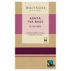 Waitrose Kenya Tea 50 Tea Bags, 125g