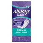 Always Dailies Normal Panty Liners, 32s