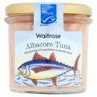 Waitrose Albacore Tuna in Spring Water, drained 150g