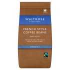 Waitrose French Style Coffee Beans, 227g