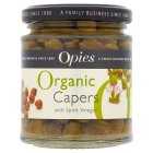 Opies Organic Capers in Salt Water, drained 100g