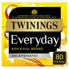 Twinings Everyday Decaffeinated Tea Bags 80, 250g