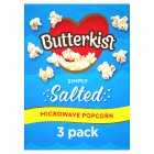 Butterkist Salted Microwave Popcorn, 3x60g