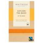 Waitrose Ceylon Tea 50 Tea Bags, 125g