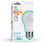 Wilko 1 pack Screw E27/ES LED 10W 810 Lumens Dimmable GLS Light Bulb