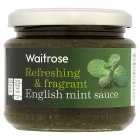 Waitrose English mint sauce, 195g