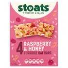 Stoats 4 Raspberry & Honey Porridge Oat Bars, 4x42g