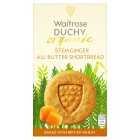 Duchy Organic Stem Ginger Shortbread, 150g