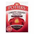 Potters Chesty Cough Pastilles 20 pack