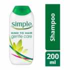 Simple Kind to Hair Gentle Care Shampoo 200ml