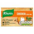 Knorr Gluten Free Chicken Stock Cubes, 8s