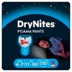 Huggies DryNites Pyjama Pants Boy 4-7 yrs, 10s