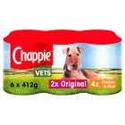 Chappie Original Chicken & Rice, 6x412g