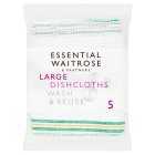 Essential Large Dishcloths, 5s