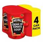 Heinz Cream of Tomato Soup, 4x400g
