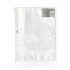 Wilko A4 Clear Plastic Punched Pockets 50 pack