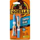 Gorilla 2 pack Super Glue 3g