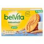 BelVita Breakfast Biscuits Milk & Cereals 5 Pack, 5x45g