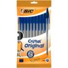 Bic Blue Cristal Original Ballpoint Pens 10 pack