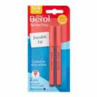 Berol Medium Black Handwriting Pen 2 pack