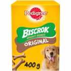 Pedigree Biscrok Gravy Bones Original Adult Dog Treat Biscuits 400g