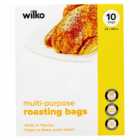 Wilko Multi Purpose Roasting Bags Clear 10 Pack