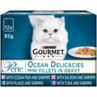 Gourmet Perle Pouches Ocean Delicacies Cat Food 12 x 85g